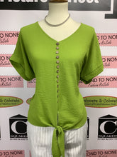 Load image into Gallery viewer, Limealicious Blouse (Size S/M)
