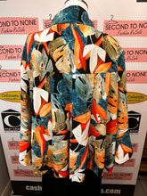 Load image into Gallery viewer, Joseph Ribkoff Palm Leaf Swing Jacket (Size 14)
