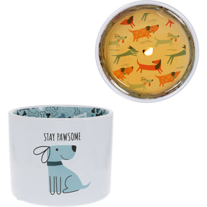 "Stay Pawsome" UNIQUE REVEAL Candle