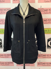 Load image into Gallery viewer, Netting Detail Zip Up Jacket (2 Colours)
