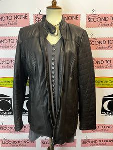 Danier Leather Jacket (Size M)