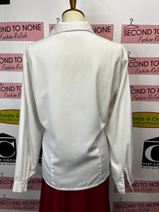 Carroll Reed White Blouse (Size L)