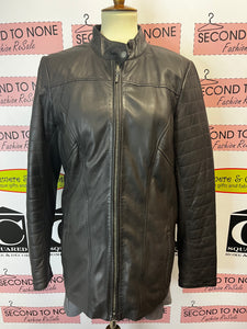 Danier Leather Jacket (Size M)