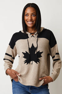 Canada Hooded Cotton "Hockey" Sweater (Only 2 Left!)