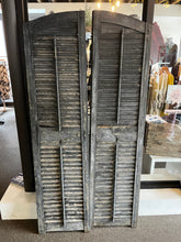 Load image into Gallery viewer, Antique Curved Top Shutters (Only 1 Left!)
