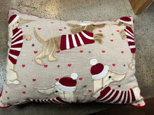 Cargar imagen en el visor de la galería, Doggy In Sweater Christmas Pillow
