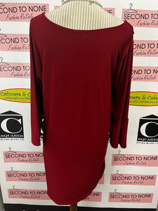 Sympli Cold Shoulder Tunic (Size 18)