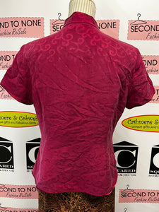Traditional 100% Silk Top (Size XL)