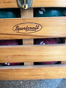 Vintage "Sportcraft" Bocce Ball Set