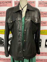 Load image into Gallery viewer, Danier Genuine Leather Jacket (Size M)

