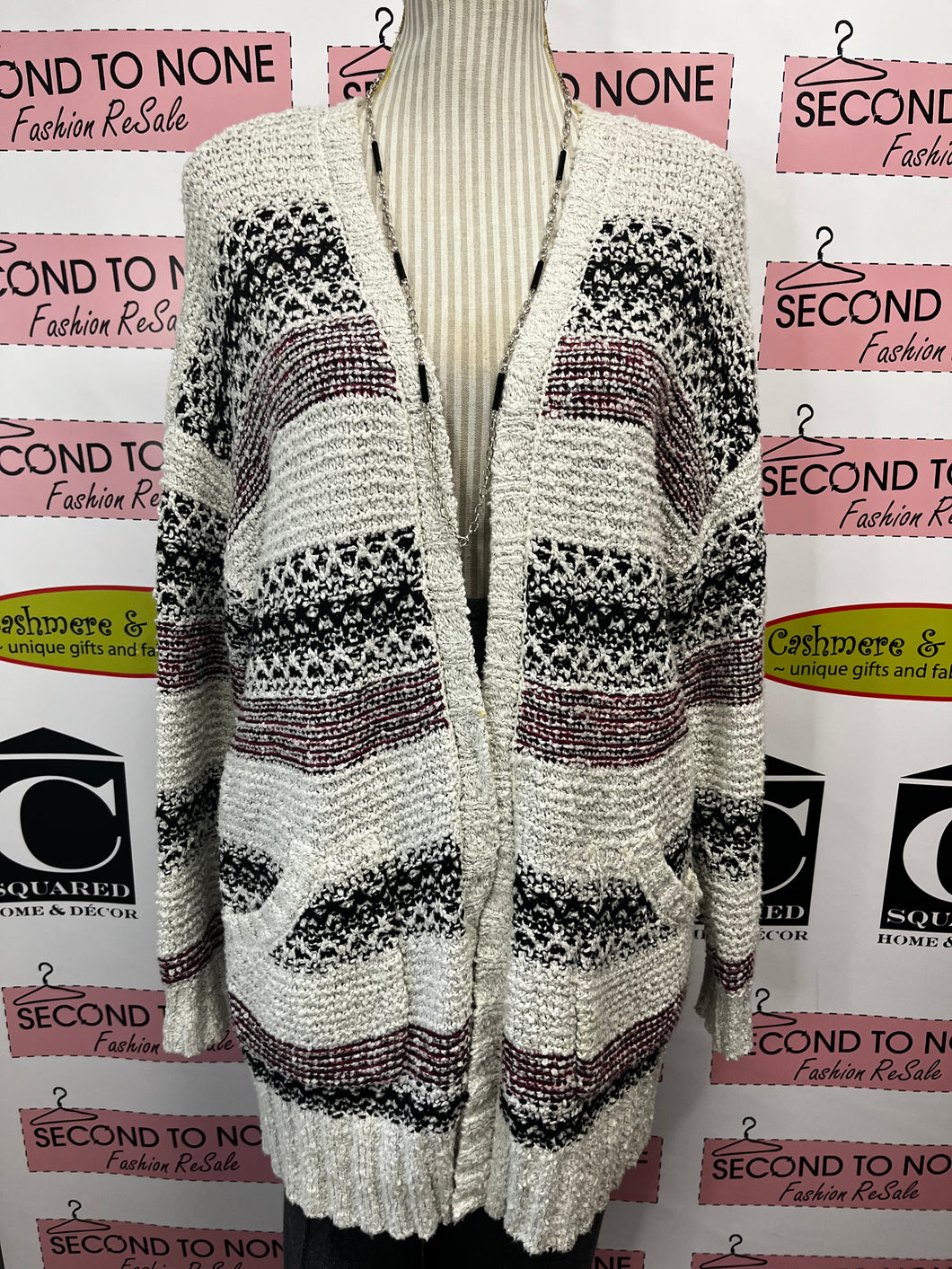 Maurices Knit Cardigan (Size L)