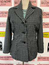 Load image into Gallery viewer, Teal Plaid Blazer (Size S)

