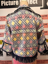 Load image into Gallery viewer, Hilary Radley for Katherine Barclay Multi Colour Blazer (Size 6)
