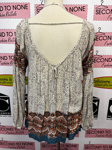 O'Neill Open Back Blouse (Size L)