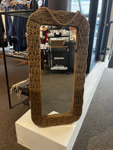 Load image into Gallery viewer, Jute Framed Mirror
