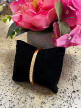 Load image into Gallery viewer, Vintage Swarovski Gold Plated Bracelet
