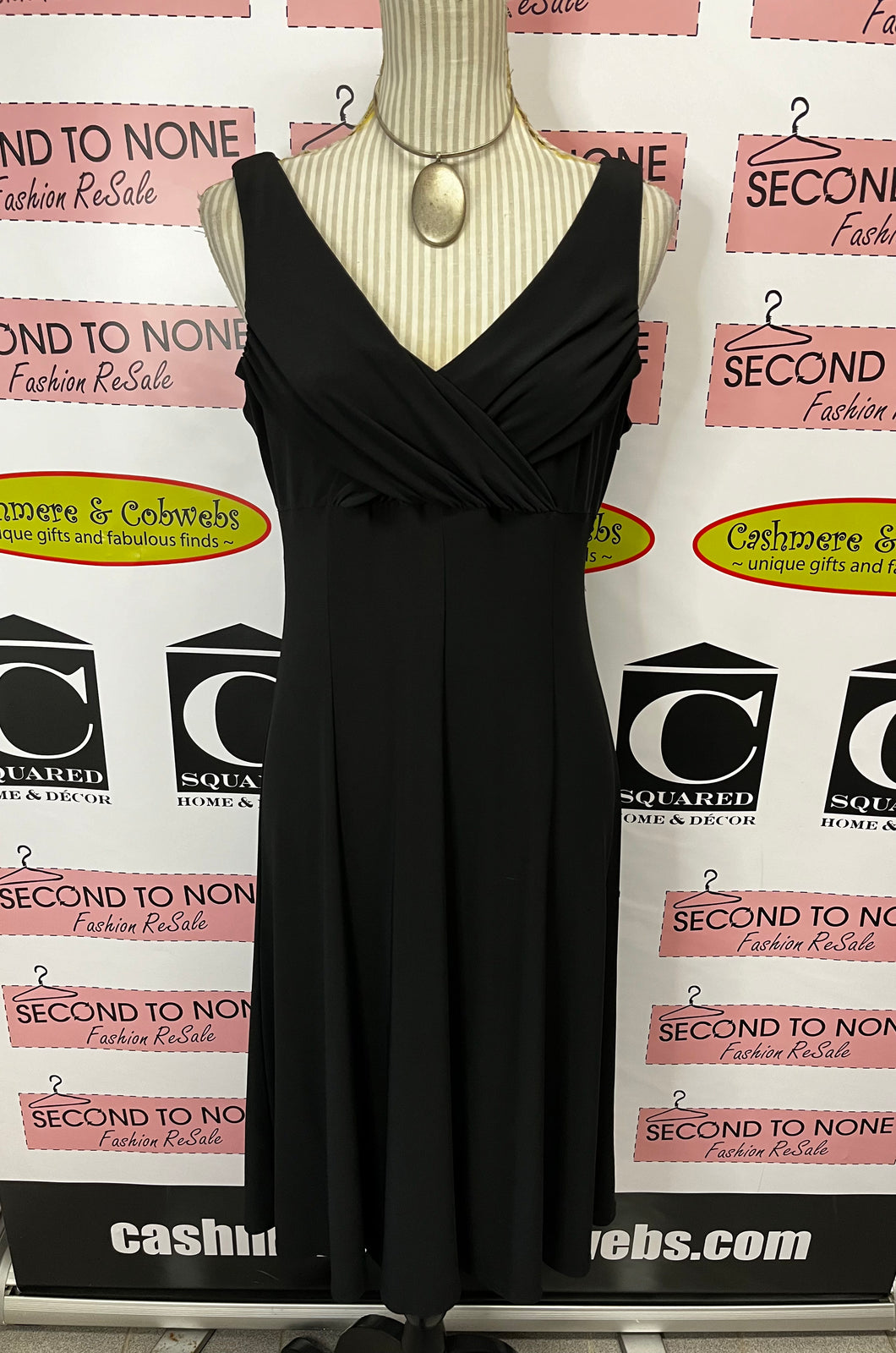 Evan Picone Black Dress (Size 12)