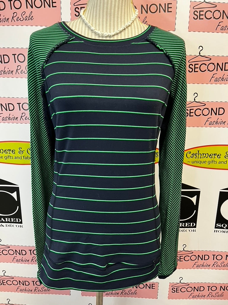 Lululemon Striped Top (Size 8)