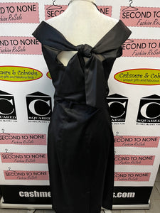 Satin Bow-Back LBD (Size 10)