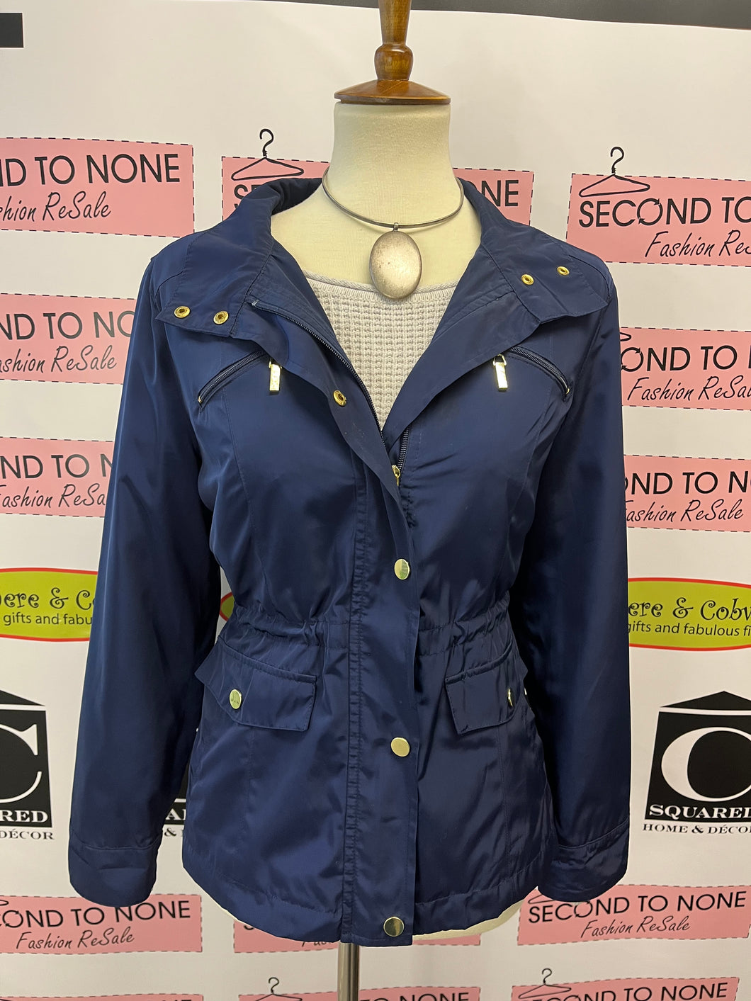 Lightweight Navy Jacket (Size 10P)