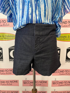 Calvin Klein Denim Trouser Shorts (Size 14)