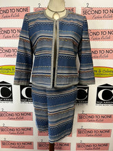 Load image into Gallery viewer, Mario Serrani Skirt + Jacket Set (Size 10)
