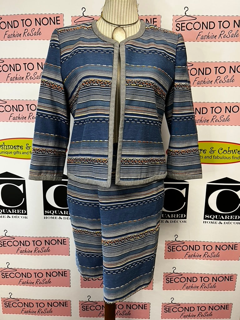 Mario Serrani Skirt + Jacket Set (Size 10)