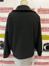Load image into Gallery viewer, Black Fleece Shacket (Size M/L)
