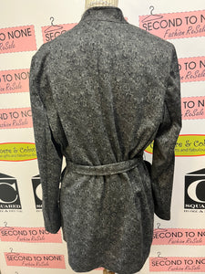 Printed Belted Jacket (Size 10)