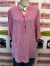 Charger l'image dans la galerie, Pink Cotton/Linen Top (Size L)

