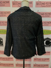 Load image into Gallery viewer, Vintage Anage Eyelet Blazer (Size L)

