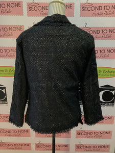 Vintage Anage Eyelet Blazer (Size L)