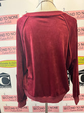 Charger l&#39;image dans la galerie, Burgundy Velour Top (Size L)
