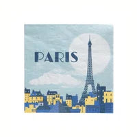 Paris Pop Art Napkins (20 Pack)