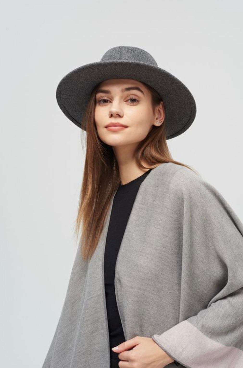 Felt-Like Fedora Hat (2 Colors)