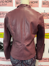 Cargar imagen en el visor de la galería, Cleo Faux Leather Jacket (Size S)
