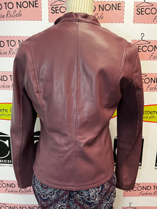 Cleo Faux Leather Jacket (Size S)