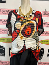 Load image into Gallery viewer, Mixed Printed Sheer Overlay &amp; Tank (Size M)
