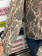 Load image into Gallery viewer, Paisley Print Blouse (Size S)
