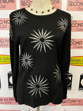 Load image into Gallery viewer, Marble Sparkle Stars Top (Size M)
