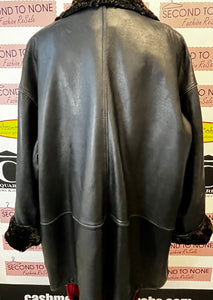 Danier Reversible Leather Jacket (Size L)