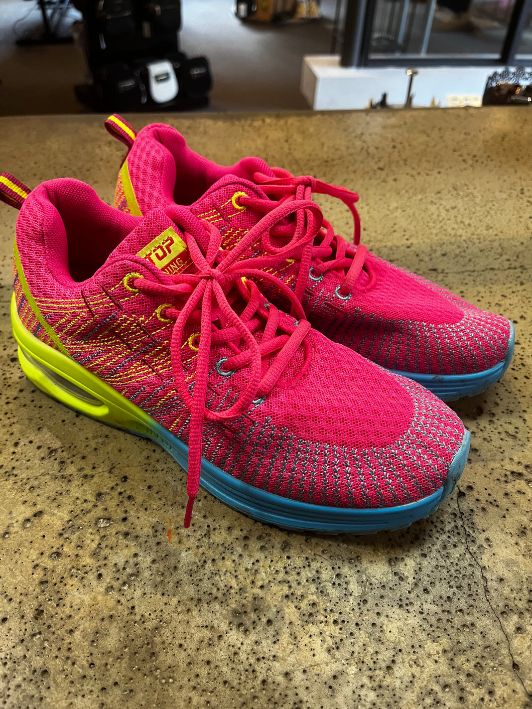Neon Running Shoes (Size 40=9)