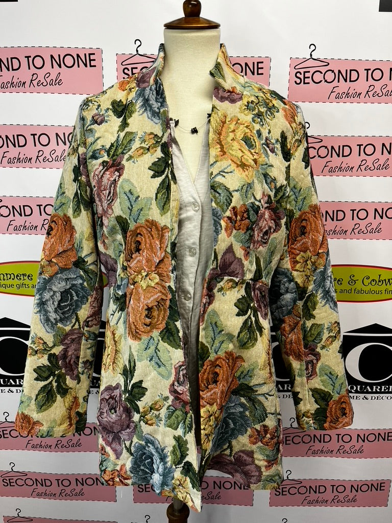 Floral Tapestry Jacket (Size XL)