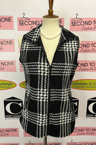 Fleece Large Check Vest (2 Colours)