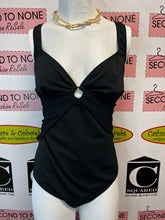 Load image into Gallery viewer, Black 1 Piece Bathing Suit (Size L)

