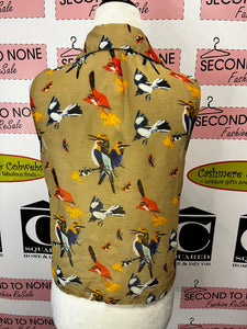 Bird Print Tank (Size S)