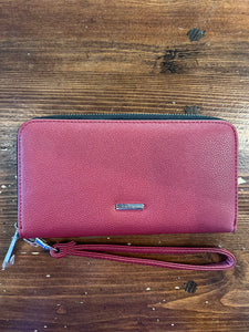 BCBG Red Wristlet
