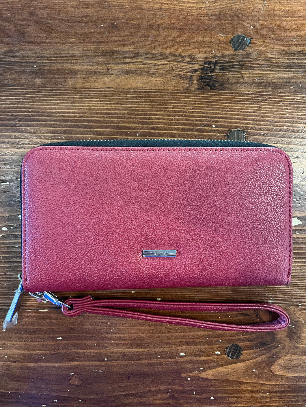 BCBG Red Wristlet