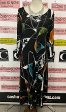 Charger l&#39;image dans la galerie, Joseph Ribkoff Abstract Dress (Size 22)
