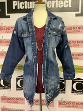 Load image into Gallery viewer, Dark Wash Denim Jacket (Size S)
